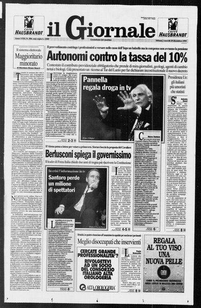 Il giornale : quotidiano del mattino